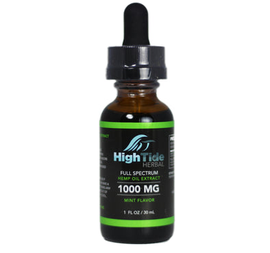 High Tide Herbal 1000 MG Full Spectrum Hemp Extract Oil
