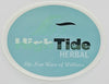 Aqua Logo Sticker - High Tide Herbal ™