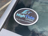 Black Frost Logo Sticker