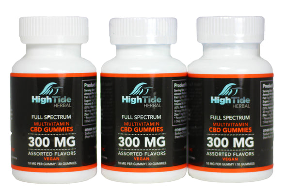 Full Spectrum Multivitamin Gummies 300 MG 3 Pack Bundle