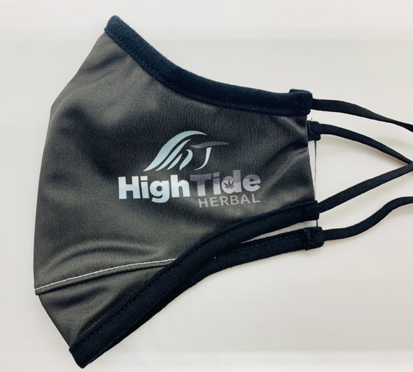Reusable Mask Black 2 Logo