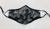 Reusable Mask Black Multi Logo